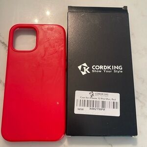 Red iPhone 12 Pro Max case